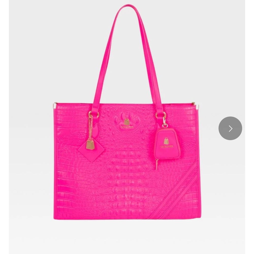Tote & carry neon pink